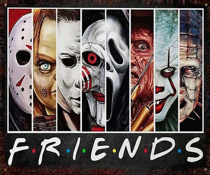 Horror Friends 20oz Stainless Steel Tumbler