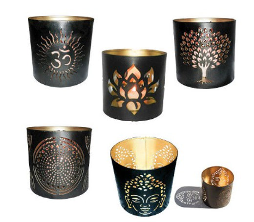 Tin Candle Holder