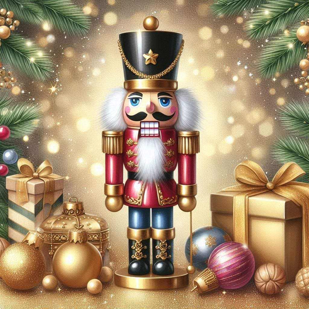 Pack of 5 Winter Holiday Gift Bags