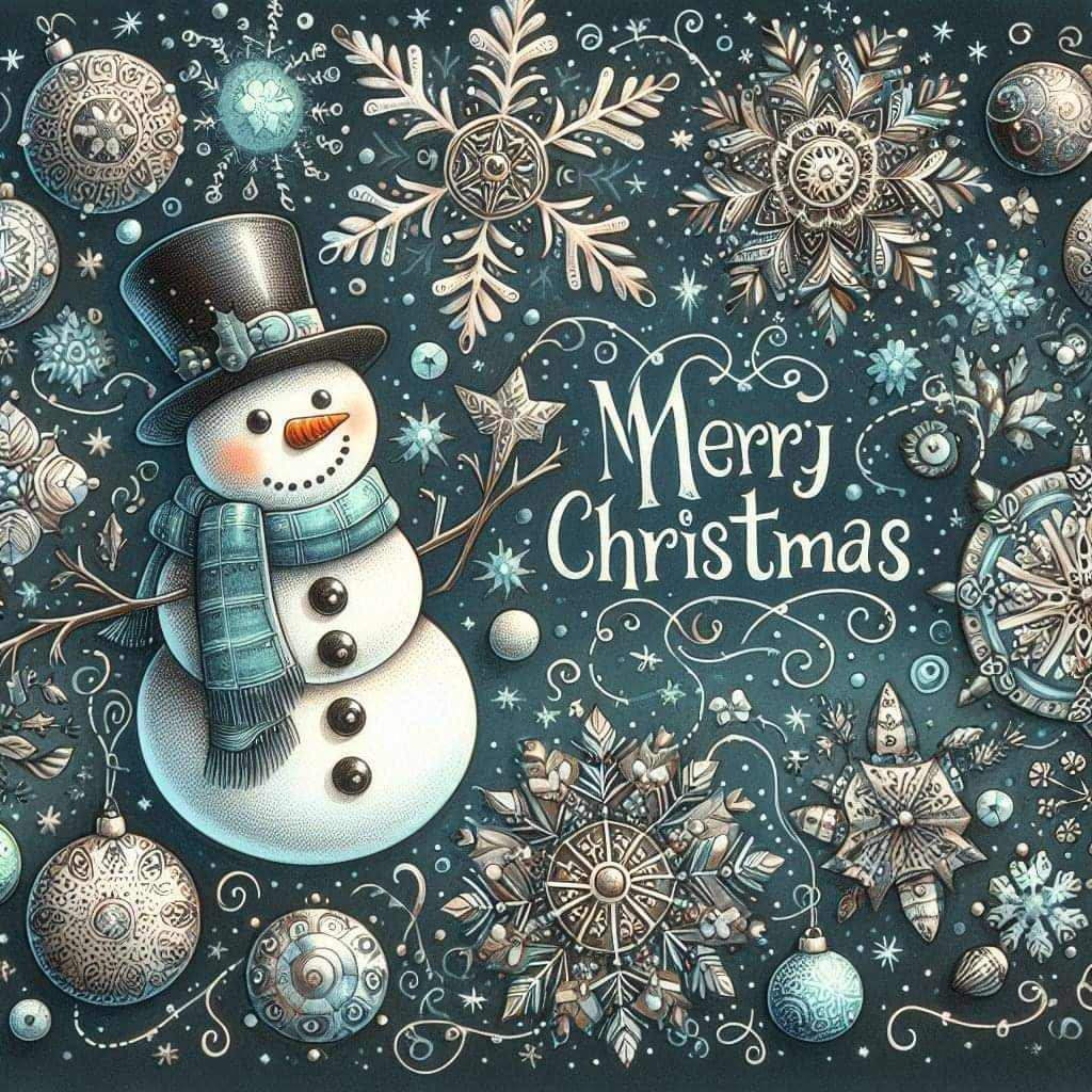 Pack of 5 Winter Holiday Gift Bags