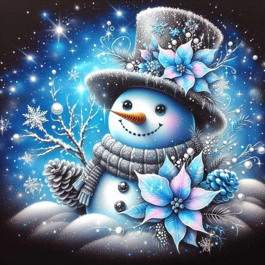 Pack of 5 Winter Holiday Gift Bags