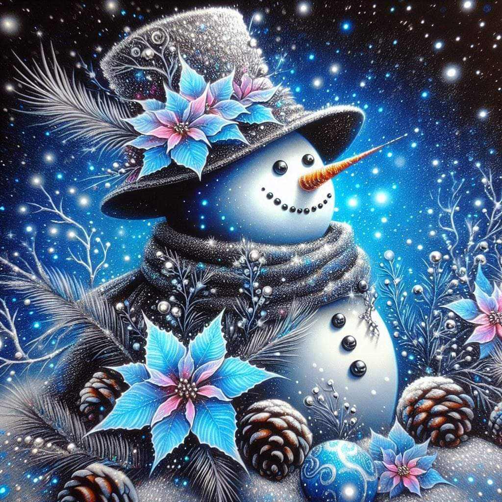 Pack of 5 Winter Holiday Gift Bags