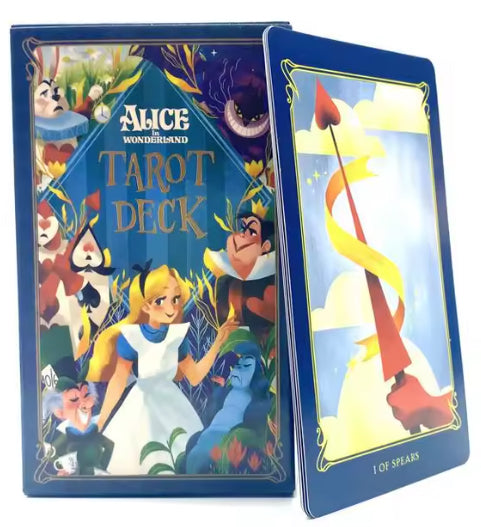 Pocket Size Alice in Wonderland Tarot Deck