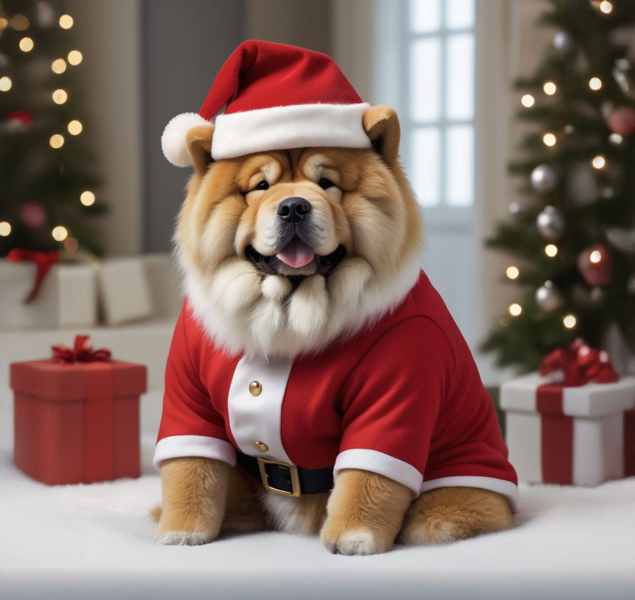 Pack of 5 Winter Holiday Gift Bags