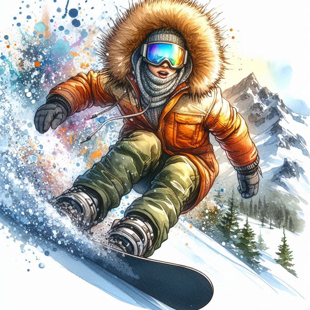 Pack of 5 Winter Holiday Gift Bags