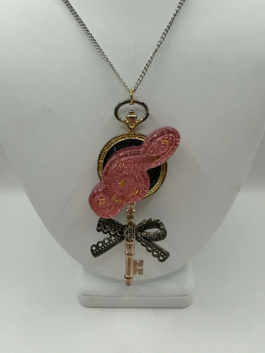 Sugarplum Melody Resin Necklace
