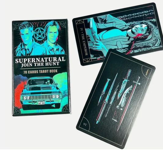 Supernatural Join The Hunt Oracle cards by Minerva Siegel