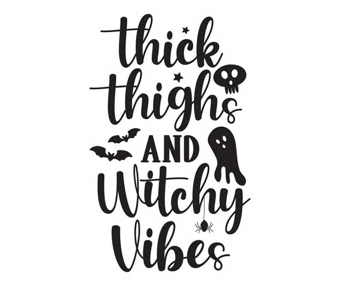 Thick Thighs And Witchy Vibes 20oz Tumbler