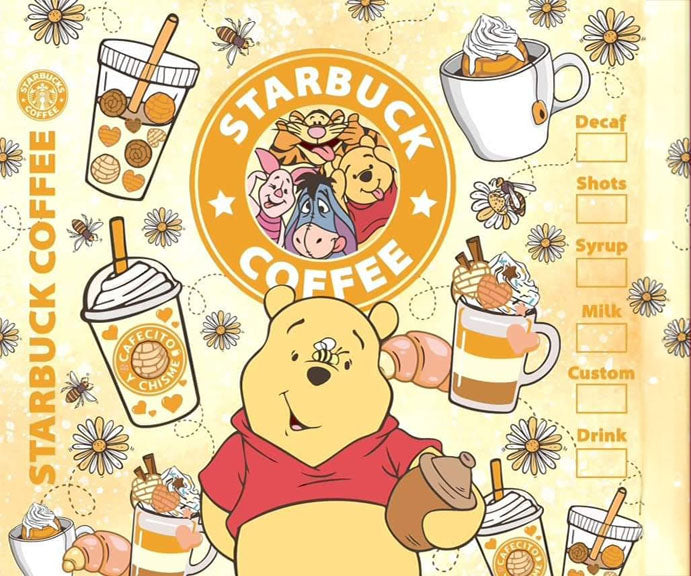 Winnie-The-Pooh 20oz Stainless Steel Tumbler