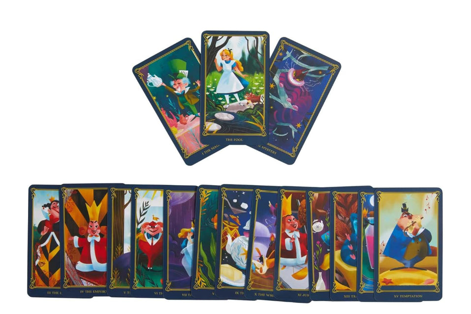 Pocket Size Alice in Wonderland Tarot Deck