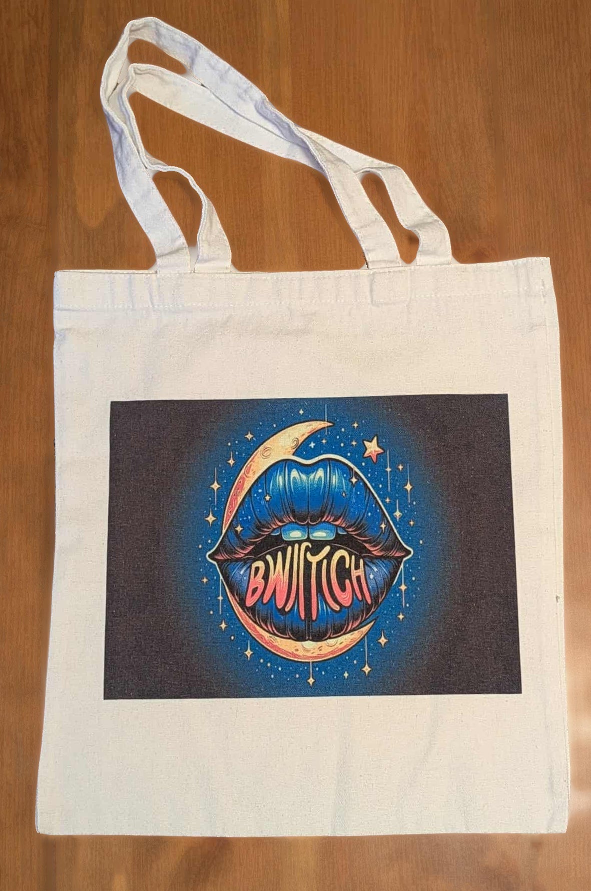“Bwitch” Canvas Tote Bag