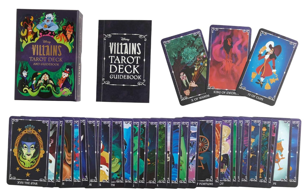 Disney Villains tarot Deck & Guide Book