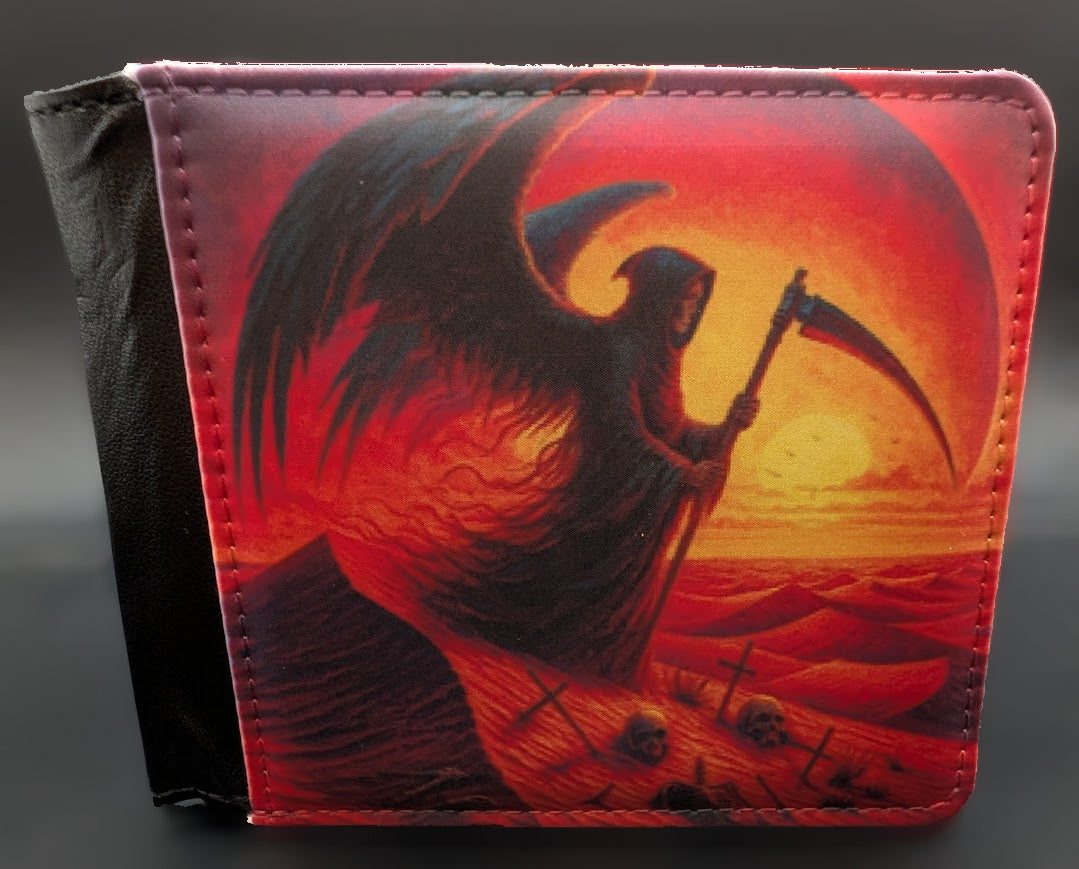 Grim Reaper Fold Wallet
