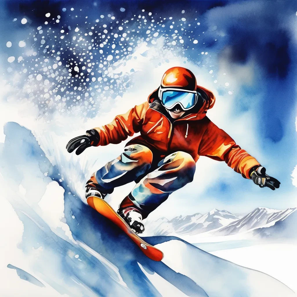 Pack of 5 Winter Holiday Gift Bags