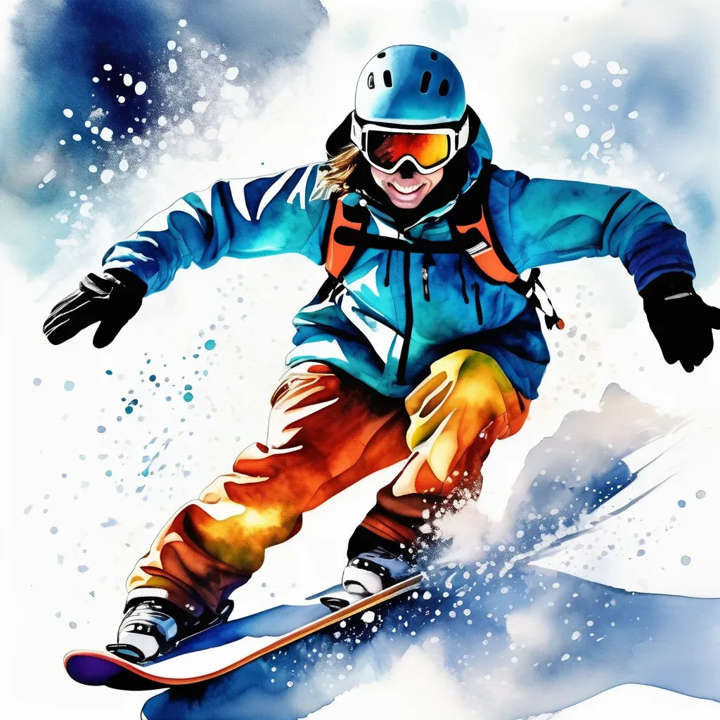 Pack of 5 Winter Holiday Gift Bags