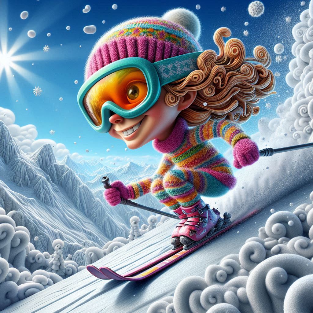 Pack of 5 Winter Holiday Gift Bags