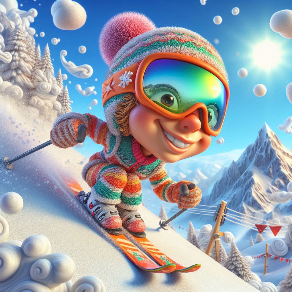 Pack of 5 Winter Holiday Gift Bags