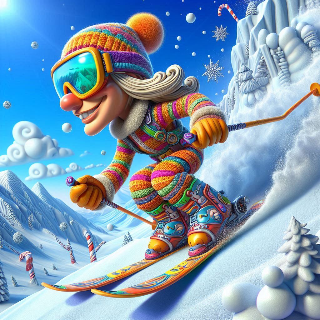 Pack of 5 Winter Holiday Gift Bags