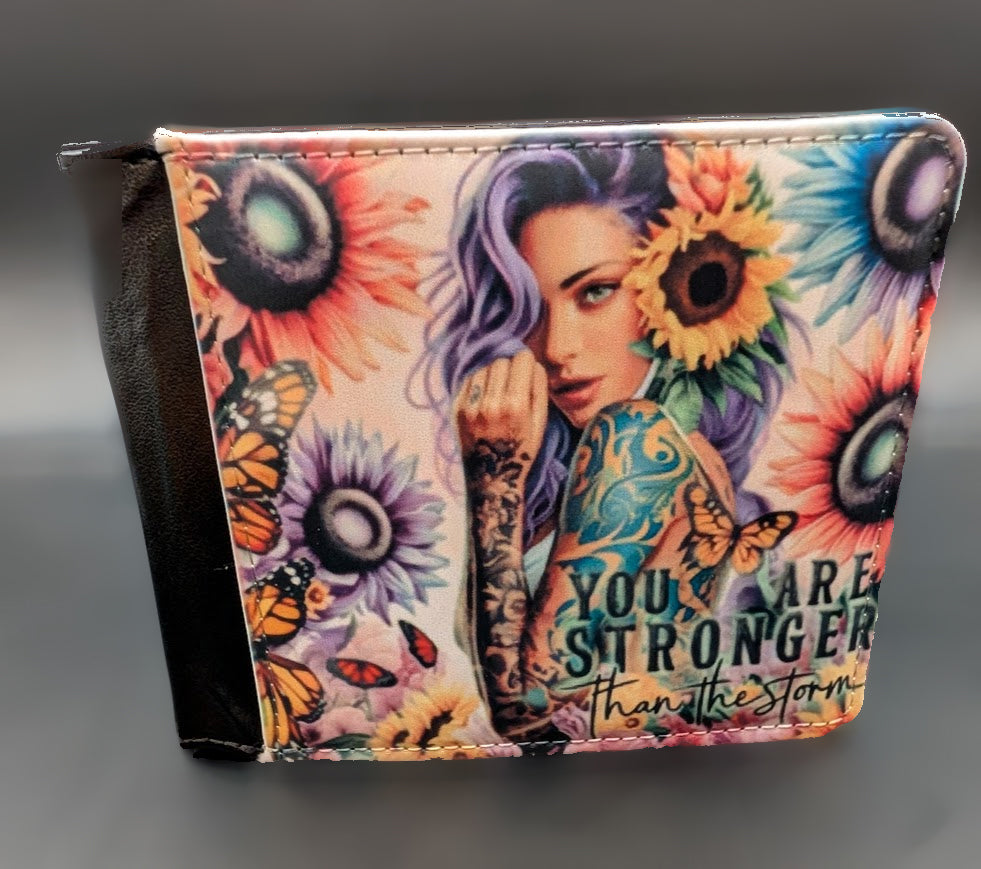 You Are Stronger Than the Storm Wallet